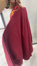 皮爾卡丹（pierre cardin）2025春秋中國風(fēng)男裝男士漢服復古風(fēng)仙氣古裝潮牌青年中式唐裝外套 Y63紅色 XL 130-145斤 曬單實(shí)拍圖