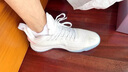 匹克輕靈1.0籃球鞋新款后衛低幫透氣輕質(zhì)回彈耐磨實(shí)戰比賽鞋 絕塵白 43 曬單實(shí)拍圖