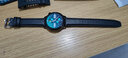 適用華為手表表帶真皮watch3/4GT2/3/4 pro榮耀Magic2智能真皮手表帶開(kāi)關(guān)生耳手鏈 黑色-銀扣 適用華為GT3(42mm)-20mm 曬單實(shí)拍圖