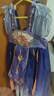 安妮優(yōu)兒（Anneyol）漢服女童春裝2025新款古風(fēng)連衣裙中國風(fēng)兒童唐裝超仙襦裙古裝裙子 紫色 120 曬單實拍圖