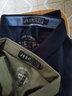 JEEP SPIRIT吉普短袖T恤男夏季休閑POLO打底衫工作服上衣服 藍(lán)色 XL 曬單實(shí)拍圖