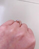 幸美珠寶18K玫瑰金1克拉群鑲鉆戒結(jié)婚求婚彩金鉆石戒指女款婚戒真品 1克拉效果23分FG色 18K玫瑰彩金 曬單實(shí)拍圖