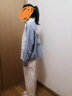 紫洛妮高中生夾克短外套女春裝新款2025秋季初中學(xué)生少女印花小個(gè)子上衣 米色外套 L/165 曬單實(shí)拍圖
