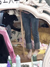 PMOG黑色拼接直筒牛仔褲女2025春秋新款小個(gè)子韓版高腰顯瘦九分煙管褲 藍(lán)色九分 S 建議85-100斤 曬單實(shí)拍圖