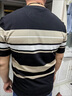 皮爾卡丹（pierre cardin）夏季短袖t恤套裝男休閑裝寬松透氣中年運(yùn)動(dòng)長(zhǎng)褲兩件套爸爸夏裝 88101卡其(短+長(zhǎng)褲) 175XL 曬單實(shí)拍圖