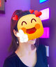 TOUS禮物 桃絲熊 Icon color系列紫水晶小熊墜飾耳環(huán)禮物情侶禮物疊戴 銀色 曬單實(shí)拍圖