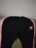 鴻星爾克運動(dòng)褲女夏季新款針織透氣九分褲學(xué)生舒適百搭束腳休閑褲女褲 7357正黑 XL 曬單實(shí)拍圖