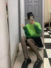 浪莎（LangSha）打底褲透膚打底褲春秋厚款女單層假透肉襪外穿一體無(wú)縫連褲襪加絨 不加絨咖透膚連腳 1條 均碼 薄絨款【200克】 曬單實(shí)拍圖