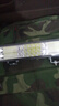 氏修車燈led強光超亮遠近光12V-80V電動車拖拉機大燈強光超亮四輪車燈 A長條60珠聚光+白光(款) 曬單實拍圖