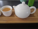 匠仙 德化白瓷茶壺單個(gè)羊脂玉瓷陶瓷家用功夫茶具配件泡茶壺高端禮盒 倒把西施壺 曬單實(shí)拍圖