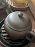 頤壺春 精品宜興紫砂壺 名家老藝人全手工功夫茶具泡茶壺 原礦百目陳腐老紫泥 福圓壺 約180ml 范敬榮作品 曬單實(shí)拍圖