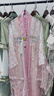唐努烏（Tang Nu wu）漢服女中國風(fēng)超仙對襟襦裙?jié)h齊腰長裙古風(fēng)古裝大擺裙套裝表演服 粉色【齊腰三件套】 L 【110-120斤】 曬單實拍圖