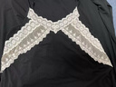 本尼熊貝妍高級感睡裙女夏季薄款性感吊帶莫代爾棉睡衣帶胸墊黑色連衣裙 S4888 睡裙 XL （身高170，體重120-150左右） 曬單實(shí)拍圖