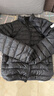 ASK JUNIOR90絨男女同款羽絨服秋冬加厚保暖百搭羽絨內(nèi)膽運動風 黑色 170  曬單實拍圖