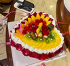 曼恒網(wǎng)紅男女朋友新鮮生日蛋糕同城配送當(dāng)天配送鮮花水果七夕情人蛋糕 F款送女神蛋糕 12英寸（適合8-10人） 曬單實(shí)拍圖