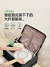 不萊玫行李箱女拉桿箱登機(jī)旅行箱男密碼大容量側(cè)開蓋箱子20英寸 黑色 曬單實(shí)拍圖