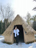 歐莎（OSA）小香風(fēng)撞色長(cháng)袖輕薄針織衫白色女上衣內搭女可外穿2025年秋新款 白色 S 曬單實(shí)拍圖