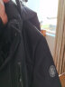雅鹿羽绒服男短款连帽可拆卸鹅绒保暖外套冬装新款男士加厚大鹅防寒服 黑色 180(适合140-160斤) 实拍图