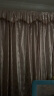 阿黎 全遮光防晒隔热客厅卧室简约窗帘布 挂钩式深蓝色 2.5米宽*2.4高 实拍图