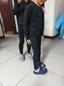 李寧（LI-NING）兒童緊身衣訓練服速干衣運動(dòng)套裝跑步男女秋冬籃球足球羽毛球服 曬單實(shí)拍圖