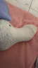 浪莎襪子女珊瑚絨秋冬睡眠可愛家居加厚月子襪產(chǎn)后中筒襪毛巾地板襪 曬單實(shí)拍圖