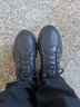 卡帝樂(lè )鱷魚(yú)輕奢高檔男鞋冬季保暖高幫休閑皮鞋男真皮商務(wù)加厚馬丁靴男士棉鞋新品 大氣黑色 四季款 42 曬單實(shí)拍圖