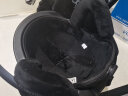 VOLOCOVER 专业滑雪头盔 一次成形 通风设计摩托 轮滑 安全 头盔带通风孔男女儿童单双板雪盔 黑色 L 码（56-59） 根据头围选择尺码 实拍图