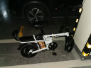 新日（Sunra）折叠电动自行车新国标超长续航代驾车锂电池助力成人电瓶车电单车 奢华版-JK级15A-助力约150KM 实拍图