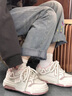 愛心小白鞋女板鞋厚底增高爆款春夏初高中學(xué)生小眾運(yùn)動(dòng)百搭休閑鞋 粉色 38 曬單實(shí)拍圖