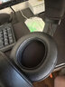 魔音王適用于雷蛇北海巨妖V2耳機罩海綿保護套萌貓耳套粉晶貓影鮫終極版頭戴式替換配件耳麥V1標準版X V2【卡扣版-橢圓】黑色【蛋白皮】耳罩一對 曬單實(shí)拍圖