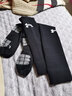 安德瑪（Under Armour）足球襪 吸汗防滑底耐磨運動(dòng)襪專(zhuān)業(yè)跑步襪子 黑色L一雙裝 曬單實(shí)拍圖