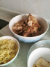 順祥陶瓷碗碟套裝家用釉下彩多巴胺餐具高溫米飯碗喬遷碗具創(chuàng)意面碗 6英寸面碗(晴空藍(lán)） 曬單實(shí)拍圖