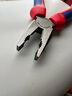 凱尼派克（KNIPEX）03 02 160 鋼絲鉗老虎鉗工業(yè)級(jí)多功能型省力斷線鉗平口鉗 曬單實(shí)拍圖