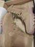 3066新式棕色作戰(zhàn)靴男作戰(zhàn)鞋超輕高幫側(cè)拉鏈耐磨透氣真皮沙漠訓(xùn)練靴 作戰(zhàn)靴火 43 =265（原版正品，兩雙鞋墊） 曬單實(shí)拍圖