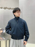 波司登（BOSIDENG）25新款輕薄羽絨服男女情侶短款90絨翻領(lǐng)巴恩風(fēng)保暖夾克B250135333 航線藍(lán)|5A03 S 170/92A 體重約120-140斤 曬單實(shí)拍圖