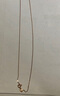 周生生18K玫瑰金盒仔紋玫瑰金彩金項鏈女款鎖骨鏈03816N18KR 45厘米 曬單實(shí)拍圖