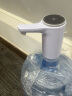 美之扣 桶装水电动抽水器一键自动无线吸水器充电式上水器 实拍图