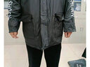 美綺爾（MEIQIER）電動(dòng)摩托車(chē)騎行戶外雨衣雨褲套裝外賣(mài)雨披騎手分體套裝全身防暴雨 黑色(雙帽檐+雙層袖口+透氣孔) 2XL 曬單實(shí)拍圖