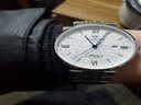 天王（TIAN WANG）情侶手表時(shí)尚鋼帶防水石英男表品牌腕表情人節禮物送女友31285 白面藍針 男表GS31285S.D.S.W 曬單實(shí)拍圖