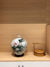 伯莎丹頓（BERTHA DENTON）景德鎮(zhèn)陶瓷器新中式手繪荷花花瓶客廳家居電視柜插花裝飾工藝擺件 大師手繪《和為貴》石榴瓶 曬單實拍圖