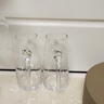 B.ROB洋酒分酒器紅酒醒酒器帶把分酒器刻度分酒器公杯刻度白酒分酒器 直身款有刻度 300ml 曬單實(shí)拍圖