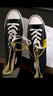 匡威（Converse）帆布鞋男鞋女鞋2025春季新款All Star經(jīng)典款情侶高幫休閑鞋板鞋 黑高101010/建議拍小一碼或半碼 36 曬單實(shí)拍圖