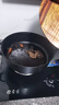 小幸福鑄鐵（KITCHEN LITTLE HAPPINESS KITCHEN）加深多用平底鍋鑄鐵煎鍋無(wú)涂層不粘鍋水煎包生鐵烙餅鍋電磁爐通用 加深款直徑33cm+木蓋 33cm 曬單實(shí)拍圖