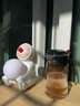 創(chuàng  )意兔子背月亮燈床頭擺件家居小夜燈女生桌面擺件送閨蜜生日禮物 兔子背月亮【彩盒裝】 曬單實(shí)拍圖