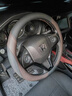 TOZEAL適用本田車(chē)方向盤(pán)套雅閣皓影CRV思域奧德賽英仕派XRV型格URV把套 【圓型】黑棕-本田專(zhuān)用 方向盤(pán)套 曬單實(shí)拍圖