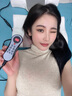 IVLISA法國品牌頸椎按摩器熱敷枕頭電動(dòng)加熱多功能頸部腰部肩部按摩儀 豪華款+艾敷按摩充氣+藍(lán)牙音樂白 曬單實(shí)拍圖