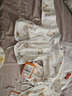 貝瑞加（Babyprints）嬰兒半背上衣新生兒純棉衣服初生男女寶寶和尚服護肚內衣 松鼠59 曬單實(shí)拍圖