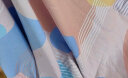 博洋（BEYOND）博洋家纺纯棉被套印花加大床罩单件套桔色幻想200*230cm 实拍图