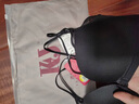 KJ前扣無痕內(nèi)衣女小胸聚攏收副乳防下垂上托交叉雙肩帶美背文胸夏季 黑色【單文胸】 75B 曬單實拍圖