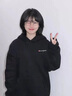 冠軍涂鴉連帽純棉衛(wèi)衣男春秋季新款時(shí)尚休閑簡約百搭情侶穿搭毛圈落肩衛(wèi)衣 黑色連帽衛(wèi)衣小標(biāo)    380毛圈 XL125-145斤/170-180身高 曬單實(shí)拍圖